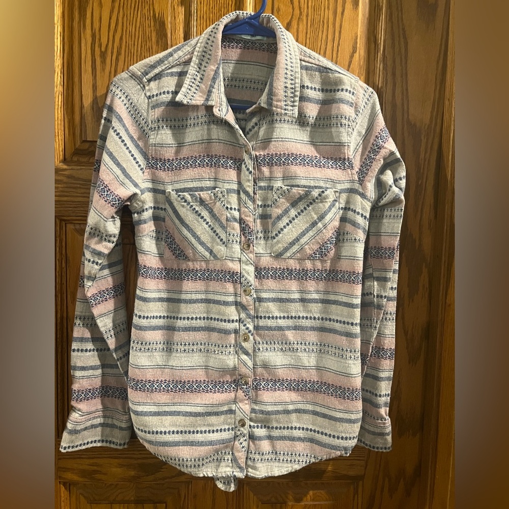 Maurices Flannel Button Down